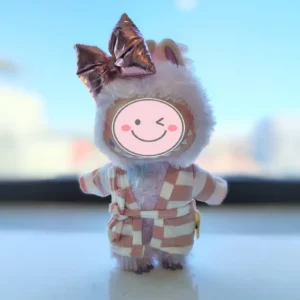 Handmade 17cm Doll Clothes, Plush Outfit Set - Doll Not Included